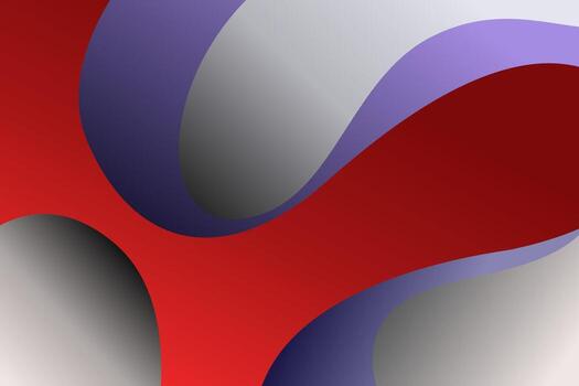 resumen interacción de rojo, púrpura, y gris degradado curvas en dinámica composición vector