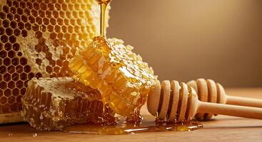 Golden Ambrosia A Honeycombs Embrace photo