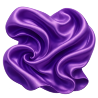 Luxurious Purple Silk Simple Compose Elegant Fabric Smooth Flowing Material png