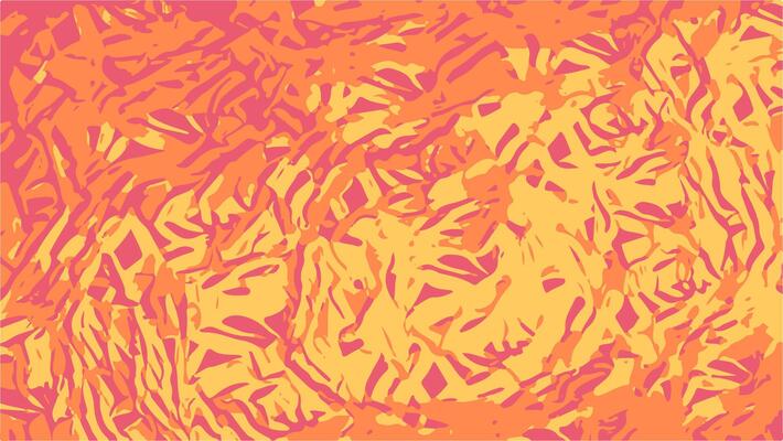 Abstract warm-tone pattern with swirling orange, yellow, and pink forms. Fluid brushstroke-like textures evoke energy, depth, and organic motion.