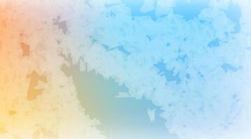 Soft gradient background blending peach to cyan with pixelated, cloud-like shards scattered across the image, creating an ethereal and dreamy digital texture. vector