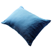 Blue Pillow on Transparent Background png