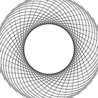 curved lines form spinning illusion png