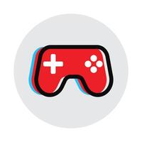 flat black game line art outline glitch icons for minimalist websites, stickers and logos vector