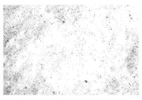 New style halftone dots modern grunge texture. Black Ink splatter brush stroke on black halftone dots abstract white background vector