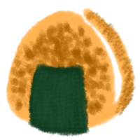 Japanese food , Onigiri rice wrap with seaweed png