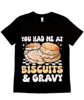 You had me at Biscuits and Gravy Illustration for Print Items and Mug Graphics vector