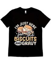 I am just here Biscuits and Gravy Illustration for Print Items and Mug Graphics vector