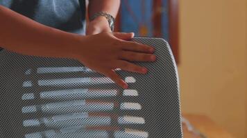 Modern Ergonomic Chair Seat with Mesh Design video