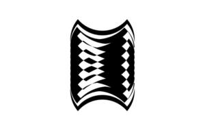 The Power of Symmetrical Illusion vector