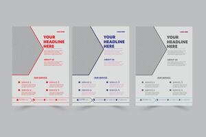 Editable Modern Corporate Business Flyer Template Design vector