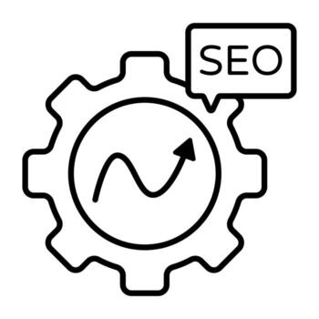 Conceptual of search engine optimizations vector