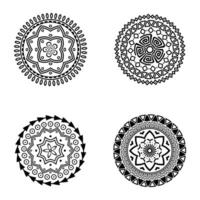 Mandala design art vector
