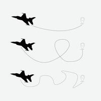 Airplane Icon set vector