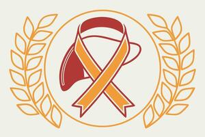 The logo for the liver foundation vector