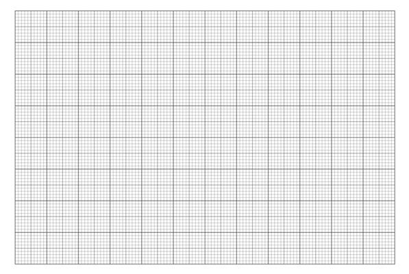 Technical millimeter graph paper. Technical and educational template for engineering, math, and design. Abstract squared background