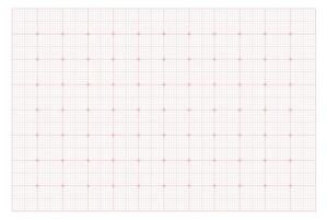 Precise millimeter graph paper background. Engineering and school notebook template vector
