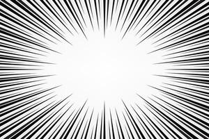 speed lines. radial zoom speed light. explosion effect. white abstract background. wallpaper for banner business social media advertising. comic backdrop template design. vector