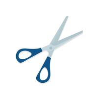 A pair of scissors on a white background vector