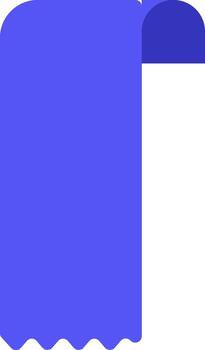 Bookmark is flapping in the wind, creating a sense of movement and anticipation, with copy space available for customization or adding text vector