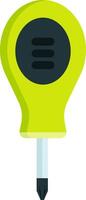 Electronic soil meter with display showing acidity and moisture levels, useful tool for gardening and agriculture, providing accurate measurements for optimal plant growth vector