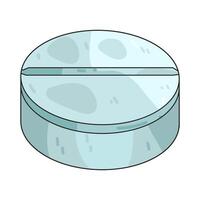 illustration of an pill vector