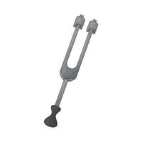 Tuning Fork Musical Instrument vector