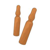 illustration of Two ampoule vector