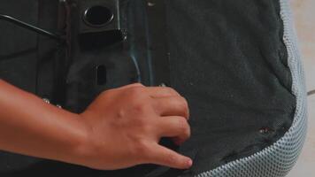 Hand Adjusting Chair Component video