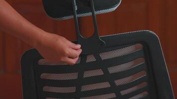 Adjusting Ergonomic Office Chair Backrest video