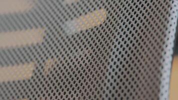Close-Up of Textured Mesh Fabric video
