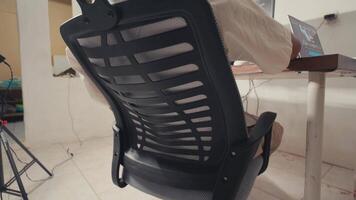 Modern Ergonomic Office Chair in Workspace video