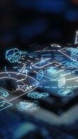 3D animation on the theme of an entrepreneurial idea. video