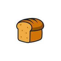 Bread Icon. Fresh Bakery Symbol for Artisan Branding and Food Packaging vector