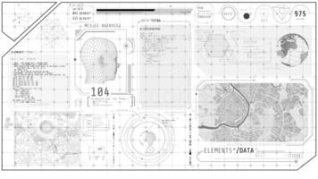 High-tech display with recognition and satellite tracking features video
