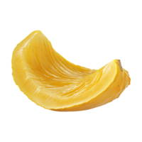 a piece of mango on a transparent background png