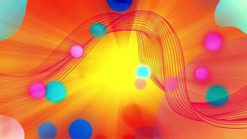 Elevate your visuals with a dynamic abstract background video