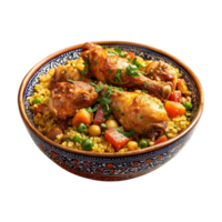 moroccan chicken rice png