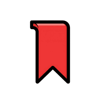 rojo marcador icono aplicación interfaz elemento aislado en un transparente antecedentes imagen png