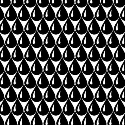 Rain drops seamless pattern. graphic line illustration. Silhouette sign for logo, print, comics, fashion, pop art, boards, design, stickers, decoration, posters
