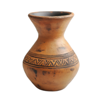 Handcrafted Terracotta Jebena Pots Isolated on Transparent Background png