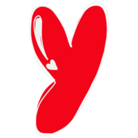 the letter y in red on a transparent background png