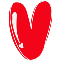 a red heart shaped letter v on a transparent background png