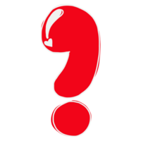question mark red illustration png