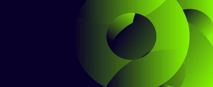 Abstract background with green gradients. vector