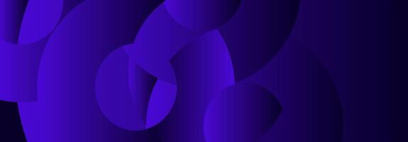 Abstract background with blue gradient circles. vector