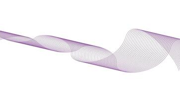 Blend Wave Purple Color Abstract Design Background Illustration vector