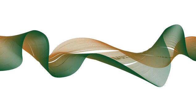 Blend Wavy Curved Lines Gradient Abstract Background Design Illustration vector