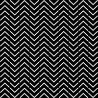 Seamless pattern with zigzag Tire Track Black and white background vector