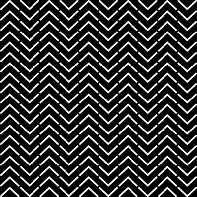 Seamless pattern with zigzag Tire Track Black and white background